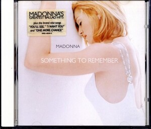 即決・送料無料(2点)◆マドンナ Madonna◆SOMETHING TO REMEMBER◆クレイジー・フォー・ユー◆バラード・アルバム(b3441)