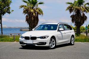 エンジンヘッドカバー新品交換済☆BMW 3シリーズ　ツーリング　３２０d スポーツ　ディーゼル　軽油　車検2年付き