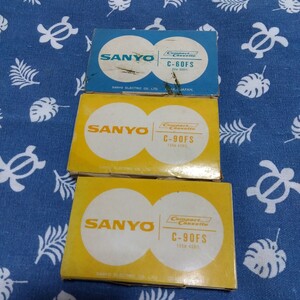 SANYO　カセットテープ　ジャンク品　3点