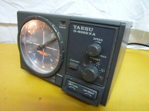 FF2035 YAESU アンテナ用ローテーター G-800DXA コントローラーのみ 動作未確認 現状品 ジャンク扱/80