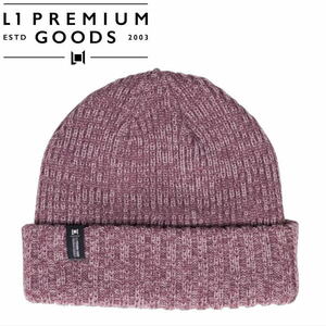 ○23 L1HAISLEY BEANIE カラー:BURNT ROSE ビーニー ニット帽 キャップ スノーボード スノボ スキー