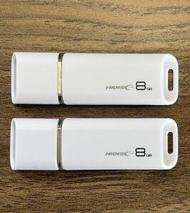 値下げ！(お買い得！)USBメモリ 8GB【2個セット】