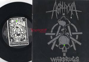 ASPHYXIA WARDRUGS EP 廃盤 gloom framtid age hakuchi sds s.d.s effigy gism gauze amebix anti sect confuse crust hard core