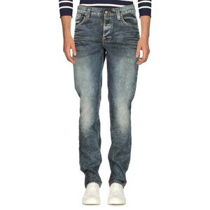 新品正規70％OFF NUDIE JEANS ヌーディージーンズ ジーンズ 28サイズ ブルー A SAFARI絶賛 b-a-50-28a3p