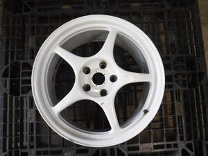 MCMC【C780】エンケイ ENKEI 18×9J ＋35 5H PCD114.3 HB72 1本 スペア・補修用に☆岡山☆