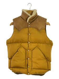 Rocky Mountain Featherbed◆CHRISTY VEST/50th ANNIVERSARY/38/ナイロン/マスタード ベージュ//