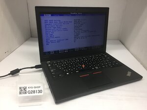 ジャンク/ LENOVO 20F5A13P00 ThinkPad X260 Intel Core i3-6100U メモリ4.1GB ストレージ無し 【G28130】