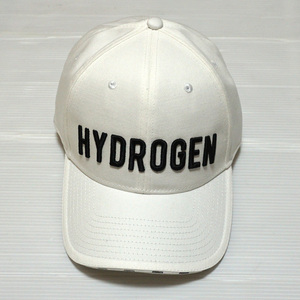 新品・本物 ハイドロゲン HYDROGEN キャップ メンズ 225920 001 ホワイト×ブラックロゴ 