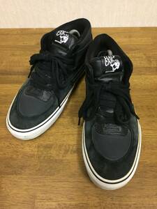 VANS Half Cab Pro 黒 レザー/スウェード ３０ USED ハーフキャブ スケート