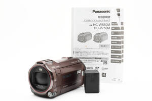 ★現状品★ Panasonic パナソニック HC-W850M ブラウン デジタルビデオカメラ