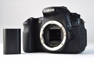 【美品】Canon EOS 60D シャッター数22615回　本体＋バッテリー　動作品