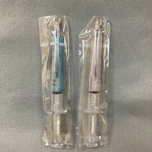 昭和レトロ 注射器式ボールペン 2本 当時物 未使用品