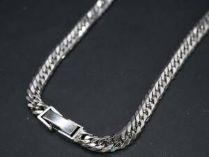 【538】SILVER シルバー 925 ネックレス アクセサリー チェーン 長さ約50cm TIA