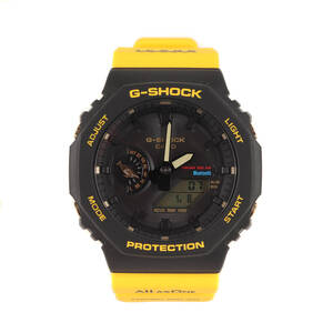 G-SHOCK ジーショック アイサーチ・ジャパン GA-B2100K-9AJR イルクジモデル タフソーラー 腕時計 / CASIO ウォッチ / ブラック イエロー