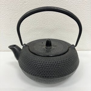 【I47642】鉄瓶　鉄器　レトロ鉄瓶　急須　南部鉄　盛栄堂　中古品