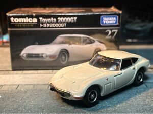 トミカプレミアム 27 トヨタ 2000GT 絶版 トミカ シュリンク未開封 tomica 同封発送可 送料230円 即日発送