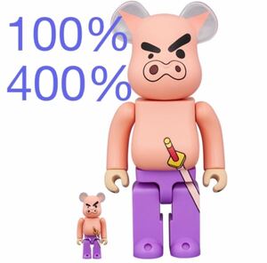 BE@RBRICK ぶりぶりざえもん 100％ & 400％ クレヨンしんちゃん ベアブリック