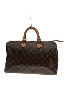 LOUIS VUITTON◆1)スピーディ30_モノグラム・キャンバス_BRW/PVC/BRW//