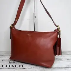 COACH コーチ レザー ヴィンテージ ハンドバッグ ショルダーバッグ J13