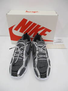 I1022-6A/ 未使用 NIKE×STUSSY AIR ZOOM SPIRIDON CAGED 28cm ステューシー ナイキ エアズーム スピリドンケージ ケージド CU1854-001