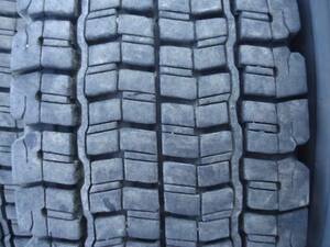 ○　パ2195　■225/90Ｒ17.5　４本価格■ 送料無料 地山 深溝 中型トラック 積載車 ユニック トレーラー スタッドレス　冬　　