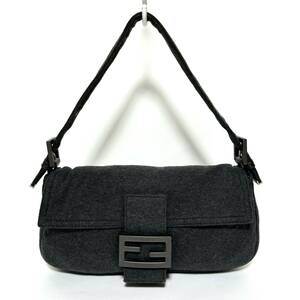  FENDI フェンディ バケット バッグ マンマバゲット 起毛素材 HB03035