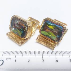 ◇CW82 カフリンクス カフス ボタン ゴールド ラップアラウンド Wrap Cufflinks ベルト メッシュ チェーン アクセサリー 送料無料 