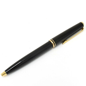 1円 ◆美品 MONTBLANC モンブラン ボールペン 回転式 ブラック◆E.Bll.Gt-03