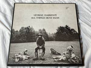 超音波洗浄済 George Harrison/All Things Must Pass 中古LP アナログレコード 3枚組 ジョージ・ハリスン STCH639 The Beatles ビートルズ