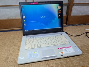 SONY VAIO Type F VGN-FE53B (Core2Duo T5500/1GB/100GB/Windows Vista) 中古