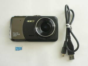 FULL HD CAR DVR 1080P ドライブレコーダー ★通電確認のみ★現状品　F1319