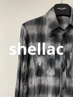 shellac オンブレチェックシャツ 5351