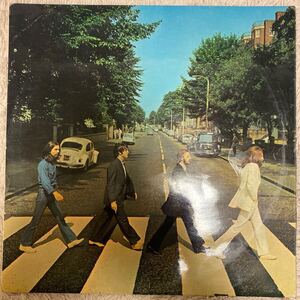 UK orig マト2/1 Her～表記なし★ ABBEY ROAD ビートルズ アビイ・ロード　Beatles レフトアップル　初回ジャケ