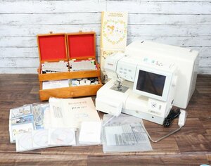 【ト長】 JANOME ジャノメ SECiO セシオ 11000 MODEL 860型 ミシン ハンドクラフト 付属品多数 手工芸 洋裁 ※2口発送※ IA788IOC71