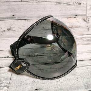 ビンテージ ヘルメット ゴーグル B スモーク バイザー バブル シールド ビンテージ BUCO オーシャンビートル shoei bell Thompson 500TX