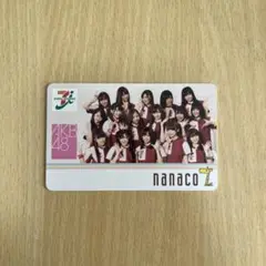 AKB48 nanacoカード