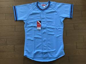 当時物　未使用　デッドストック　Mizuno　ミズノ　野球ユニフォームシャツ　ジュニア　品番：52MJ-4621　サイズ：160　　HF2476