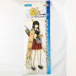 ☆8020☆艦これ アーケード 赤城 ポスター 艦隊これくしょん 