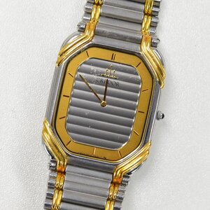 1円 可動品 腕時計 セイコー SEIKO クレドール 2F70-5480 クォーツ メンズ SS 18KT 同梱不可