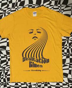 hesitation blues サイケデリックTシャツ レトロ モッズ　イエローs