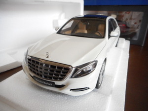 ★★1/18 メルセデス ベンツ マイバッハ Sクラス S600 ホワイト オートアート Auto art Mercedes-Benz Maybach S-Klasse White★★