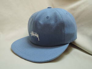 STUSSY ステューシーMelange Denim Strapback Cap キャップ 最新 人気商品 送料込　値下げしました！