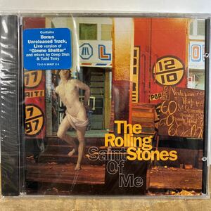 輸入盤 5曲入りCDシングル 未使用新品★ROLLING STONES/SAINT OF ME こういうのが意外と入手が困難なんです！