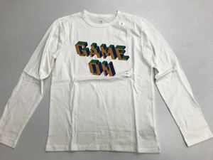 ■ＧＡＰ■新品■160■ギャップ■白■ロンＴ■かっこいいデザイン■2-2