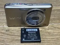 ジャンク★ Panasonic LUMIX DMC-FX77 レオパードゴールド