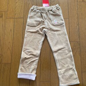 SALE　未使用　ミキハウス　ストレッチパンツ　110 ベロア　 ミキハウス キッズ ストレッチパンツ パンツ