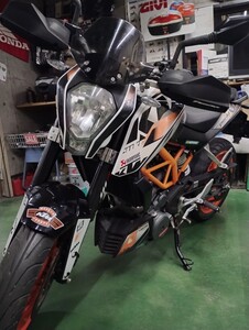 赤字覚悟 KTM 390デューク ETC付 安心のほぼノーマル 車検なし 26848km 検) DUKE CB VFR NC MT XSR GSX SV ZZR