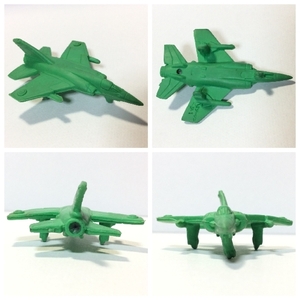 送料120円～ 全長約6cm ミラージュ F-1 戦闘機 消しゴム フィギュア 飛行機