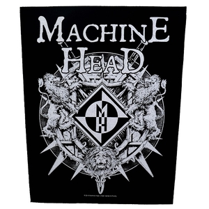 MACHINE HEAD マシーンヘッド Crest With Swords バックパッチ オフィシャル