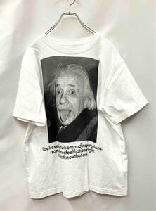 sacai サカイ 半袖Tシャツ EINSTEIN T-SHIRT 20-0117S 綿100% 日本製 サイズ3 ホワイト 夏